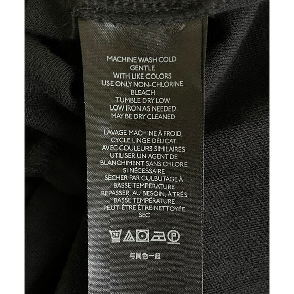 Maeve Anthropologie Gillian Tiered Maxi Dress Black 3X Casual Boho Romantic - Picture 14 of 15